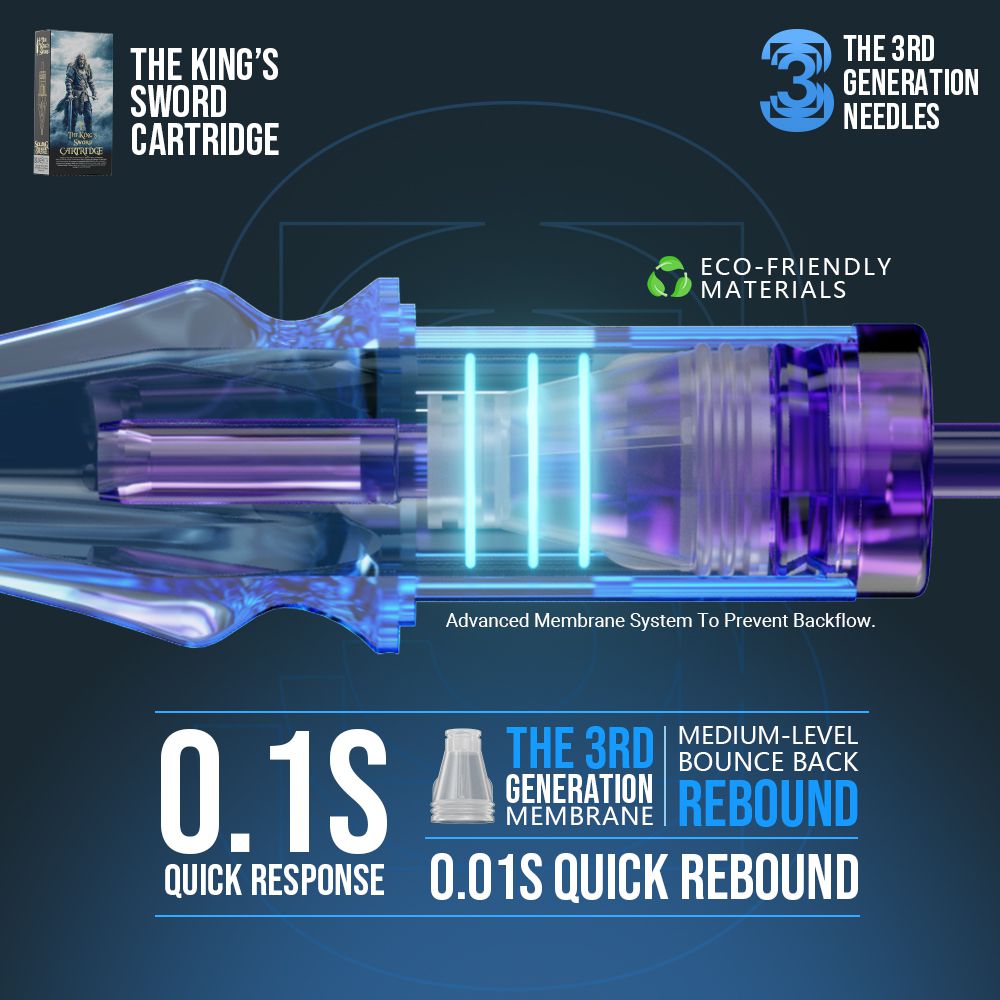 Solong Tattoo Needle Cartridge Weaved Magnum M1