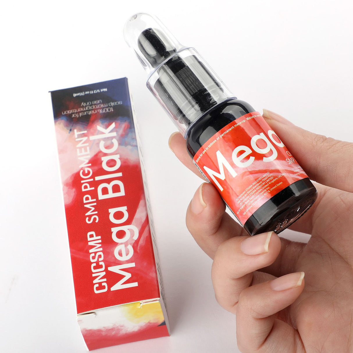 CNCSMP Mega Black Ink for Scalp Micropigmentation 15ml