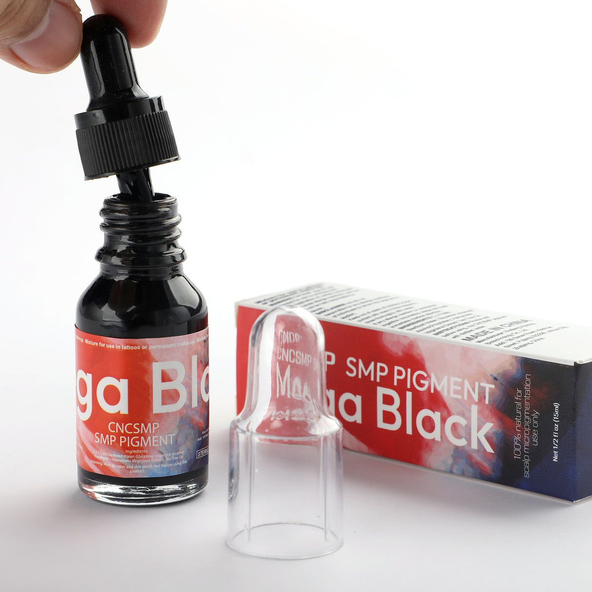 CNCSMP Mega Black Ink for Scalp Micropigmentation 15ml