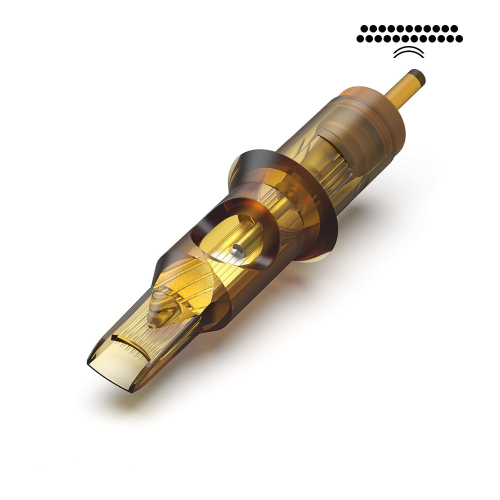 RHEIN Revolution Cartridge Needles Curved (Round) Magnum RM Close Flat 20PCS/Box