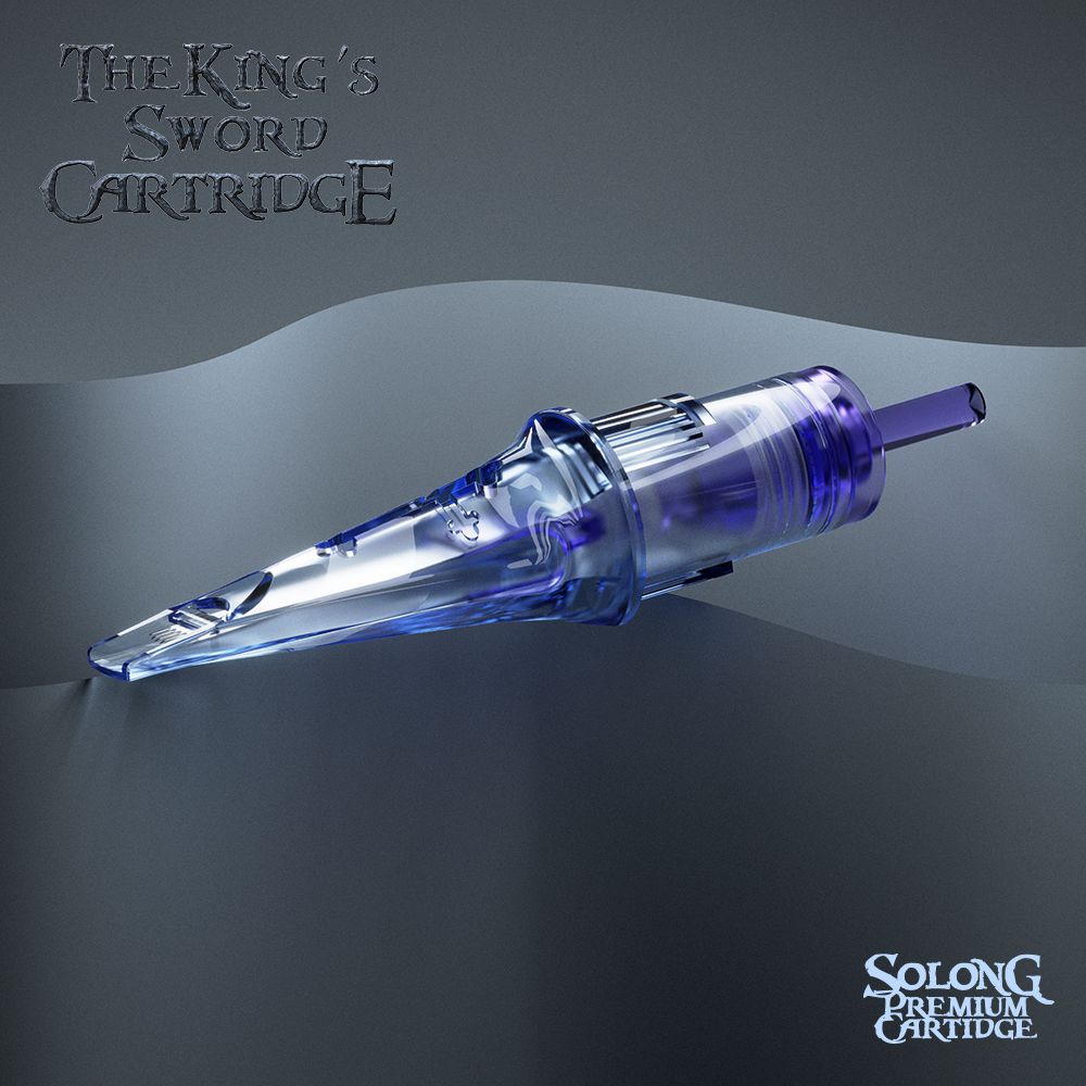 Solong Tattoo Needle Cartridge Curved Magnum RM