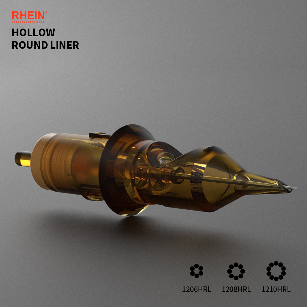 RHEIN Revolution Bugpin Round Liner / Shader Tattoo Needle Cartridges