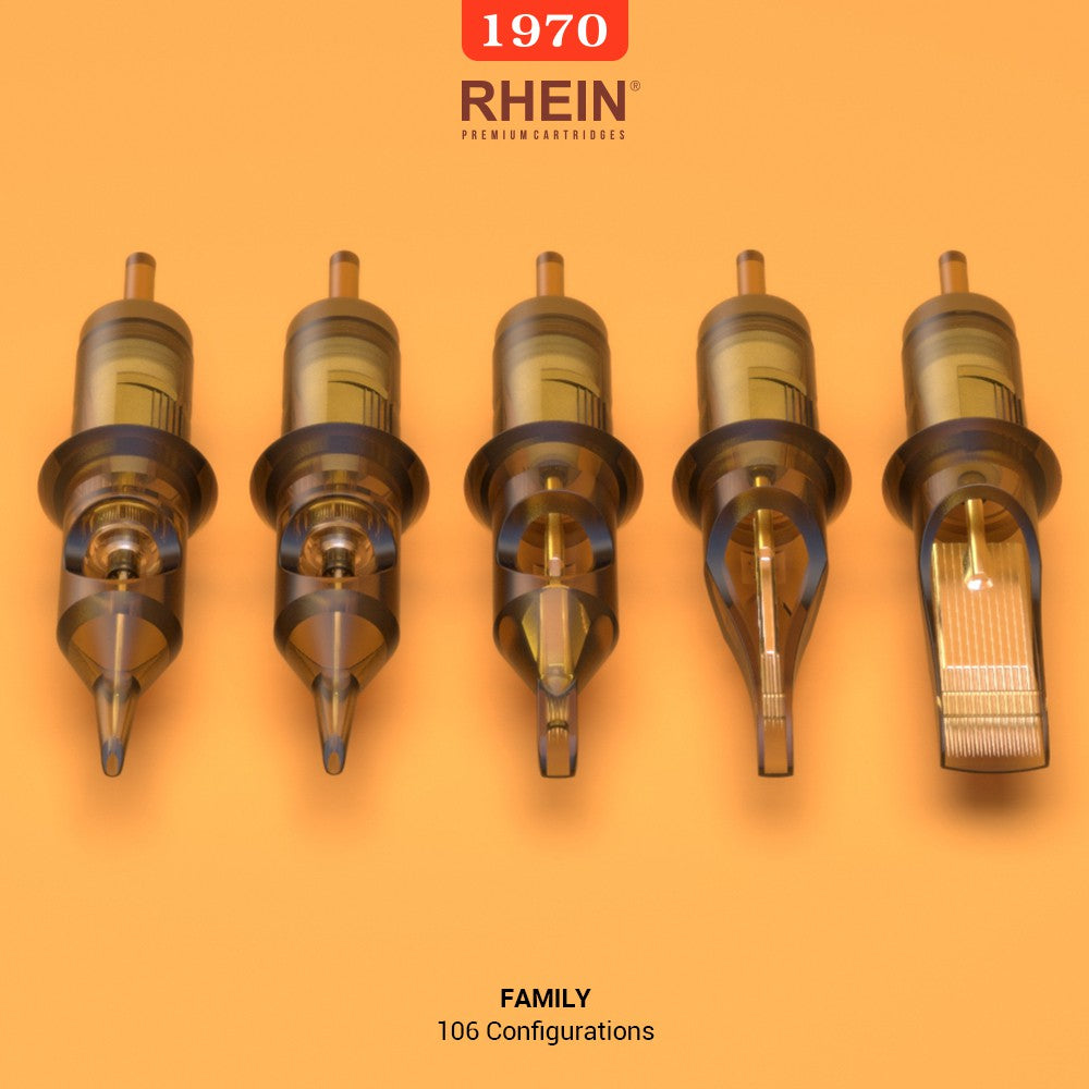 Rhein Professional Disposable Tattoo Cartridge Needles Mix Size 20Pcs/box