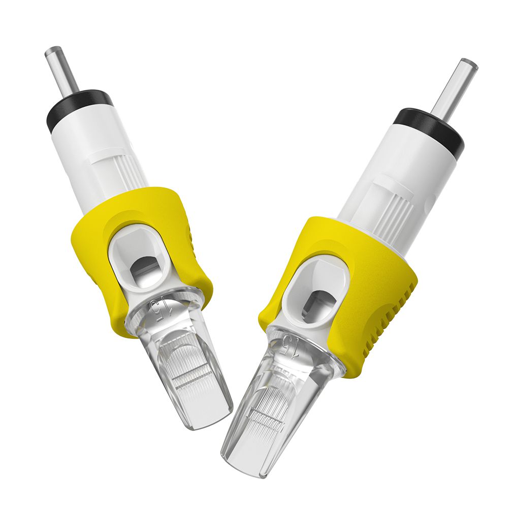 Quelle Silicone Tattoo Finger Ledge Cartridges Needles Mixed Pack 40Pcs/box