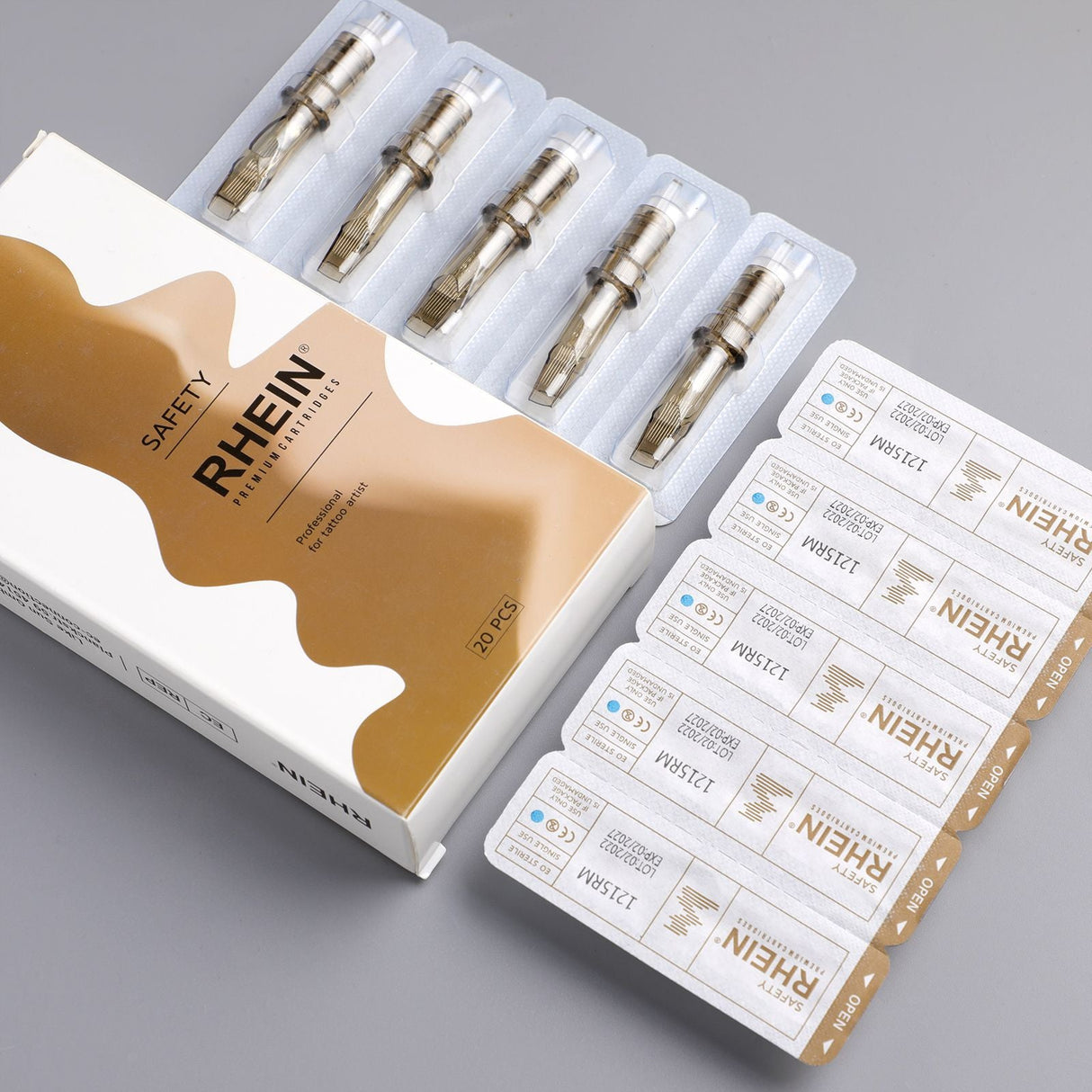 RHEIN Tattoo Needle Cartridge Curved Magnum RM