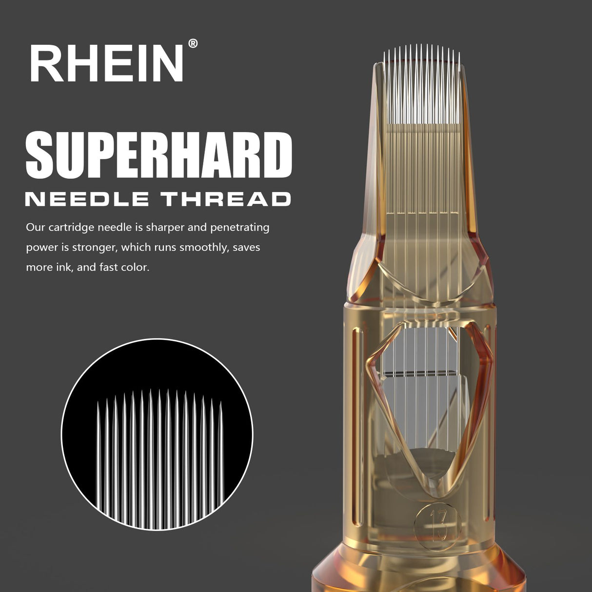 RHEIN Tattoo Needle Cartridge Curved Magnum RM