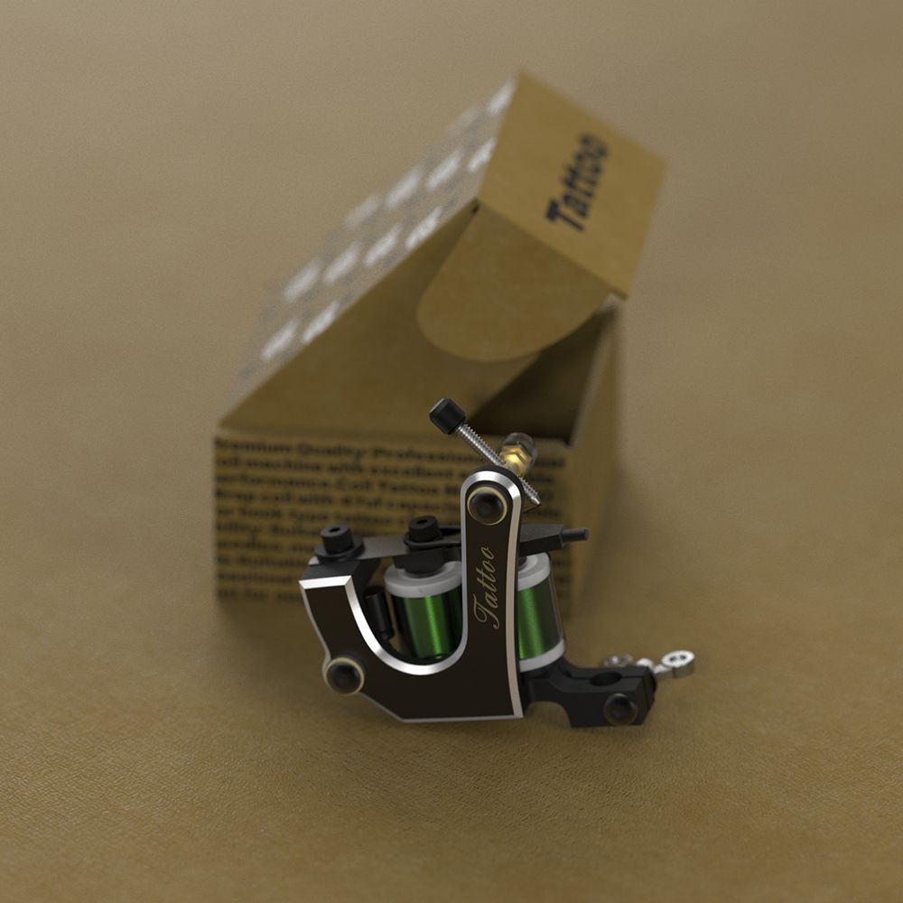 Hawink Coil Tattoo Machine Gun Handmade For Liner 10 Coils M323