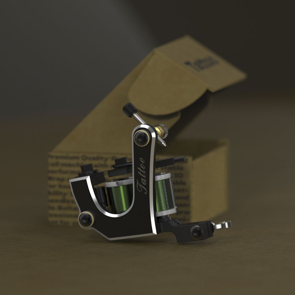 Hawink Coil Tattoo Machine Gun Handmade For Liner 10 Coils M323