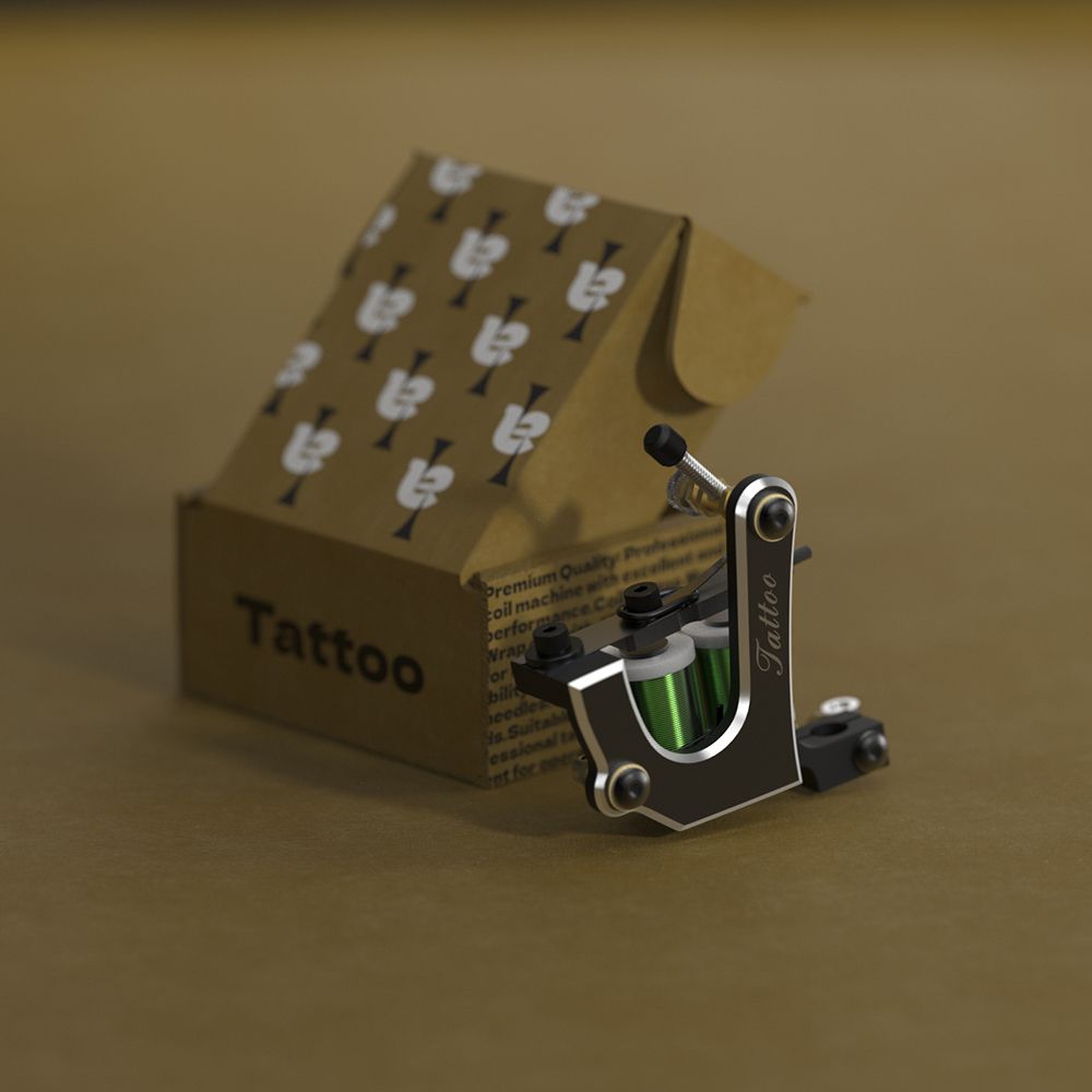 Hawink Coil Tattoo Machine Gun Handmade For Liner 10 Coils M323