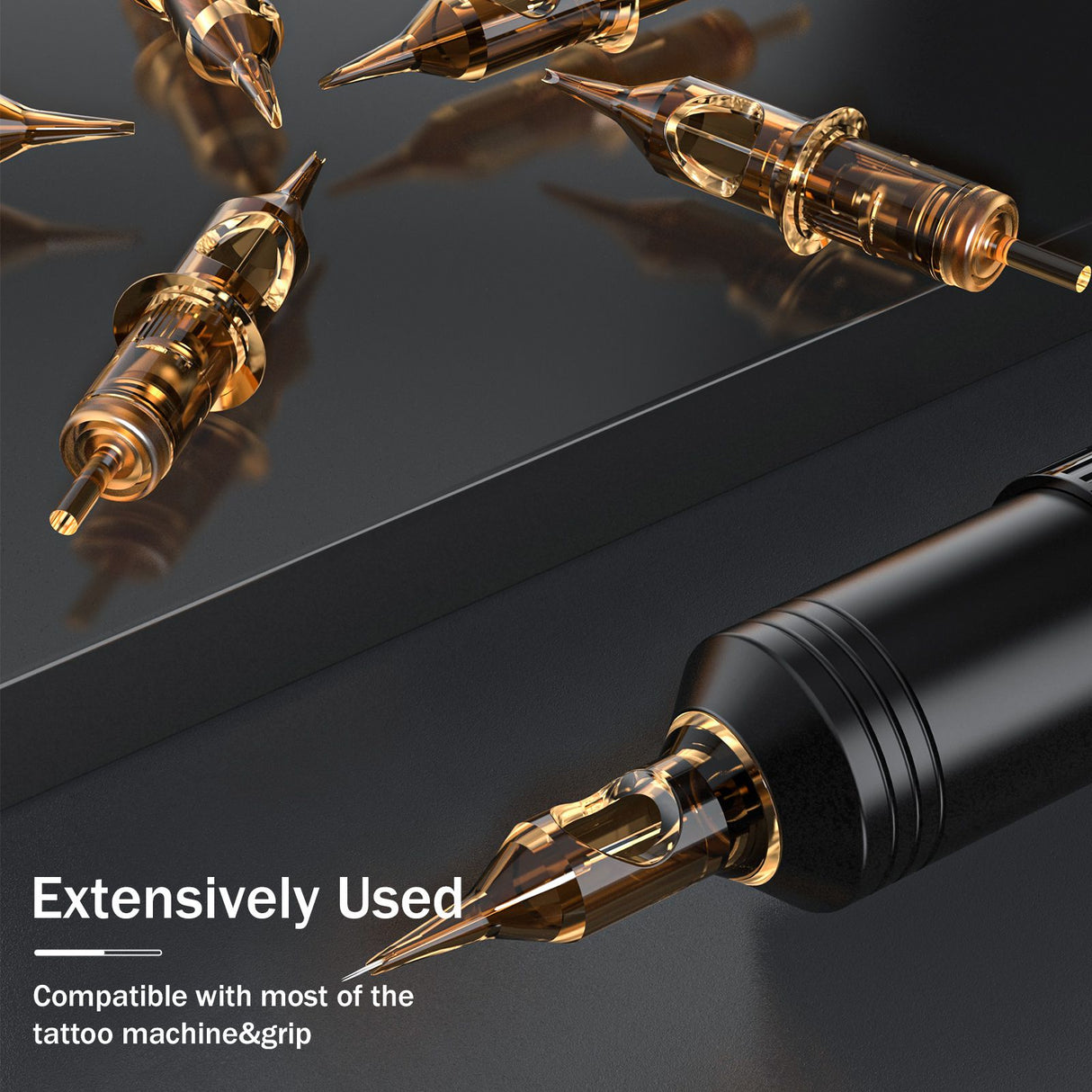 Rhein Adjustable Stroke Wireless Tattoo Machine Pen