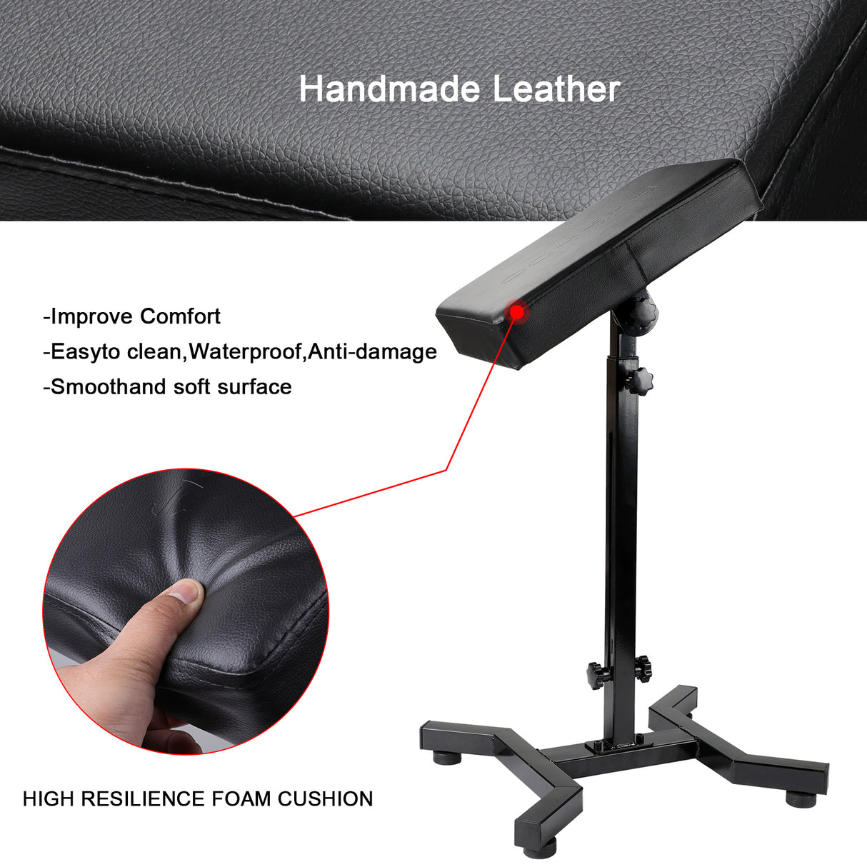 Tattoo Armrest Stand Leg Rest Heavy Duty TA221