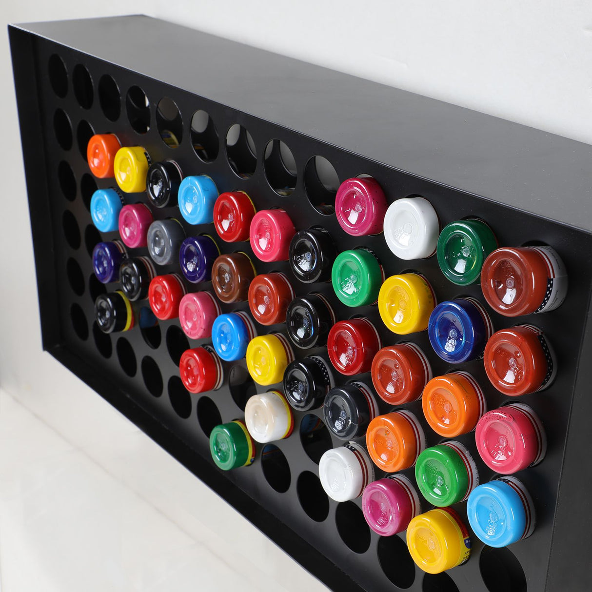 Tattoo Ink Holder Pigment Display Rack Shelf 78 Holes