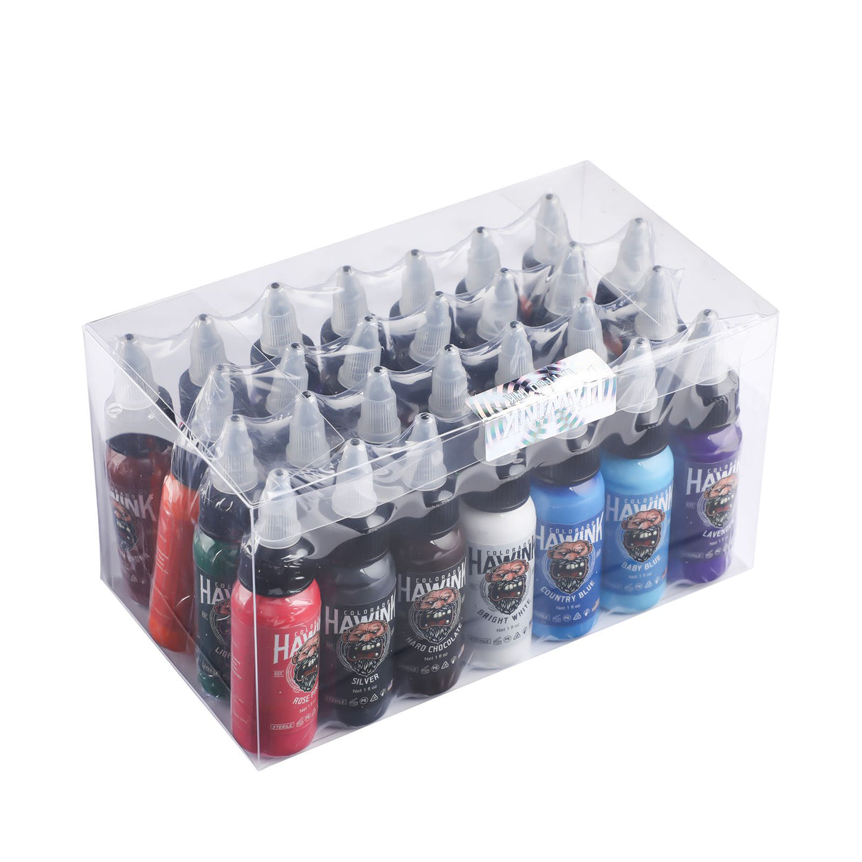 HAWINK 28 Colors Tattoo Ink Set Pigment Kit 1 oz (30ml)