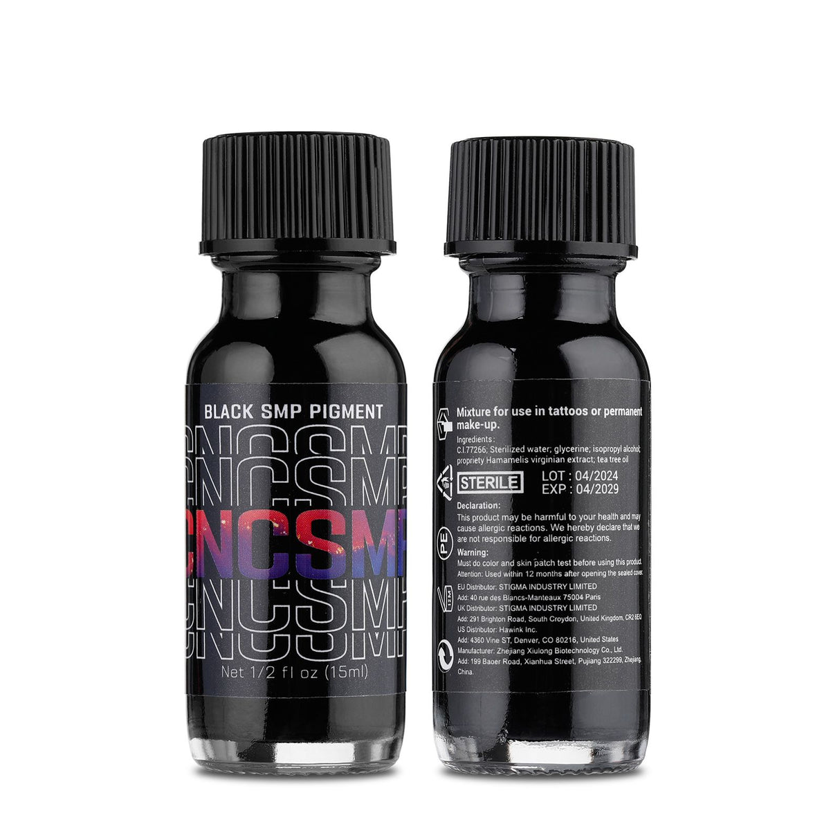 CNCSMP Black Ink for Scalp Micropigmentation 15ml