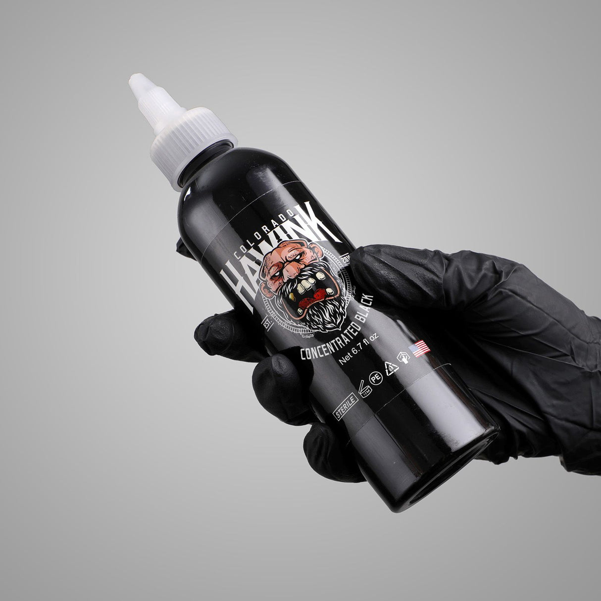 Hawink Tattoo Ink Concentrated Black 6.7oz 200ml