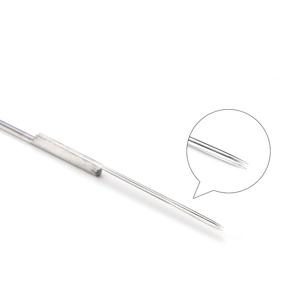 50pc Disposable Tattoo Needles for Coil machine Rotary Tattoo Gun Round Shader#12(0.35mm) - Hawink