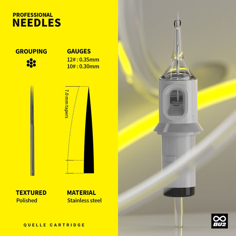 Hawink Tattoo Needles Cartridge Round Liner #10 #12