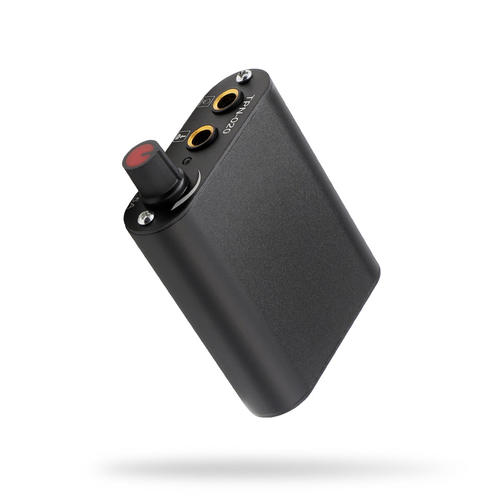 Mini Tattoo Power Supply + Foot Pedal + Clip Cord for Machine Gun Kit Black - Hawink