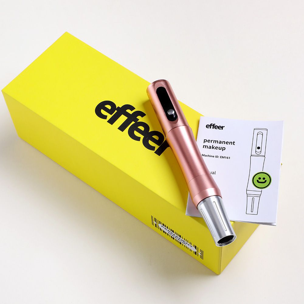 Effeer Wireless Permanent Makeup Machine Rose Gold