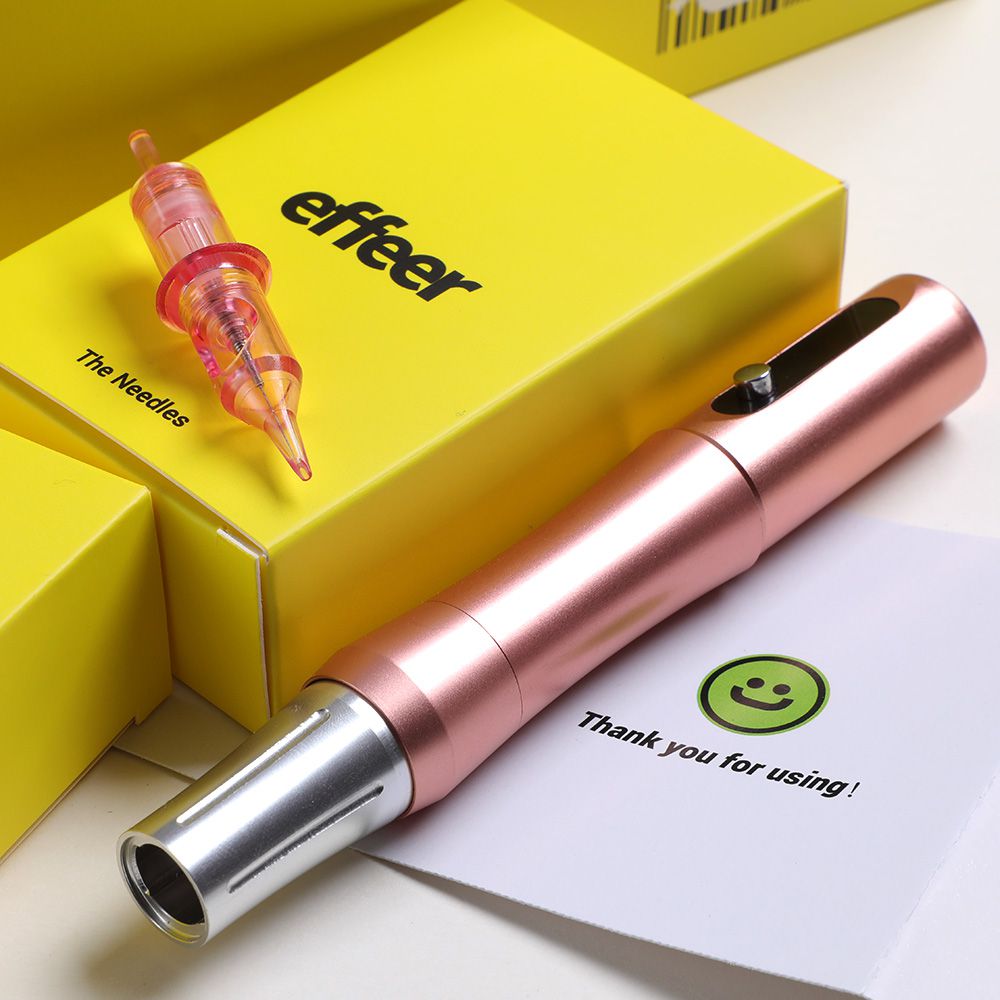 Effeer Wireless Permanent Makeup Machine Rose Gold