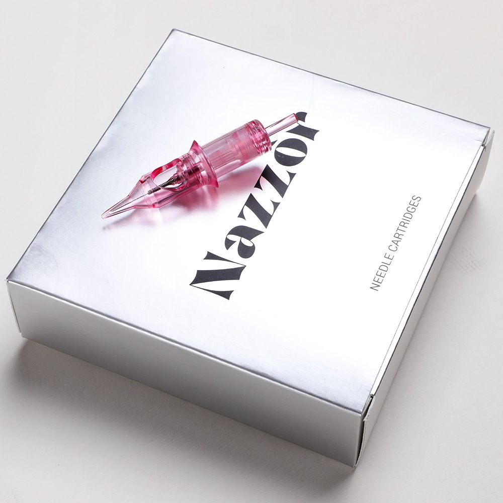 Nazzor Permanent Makeup Needle Cartridge Disposable 1RL 10Pcs