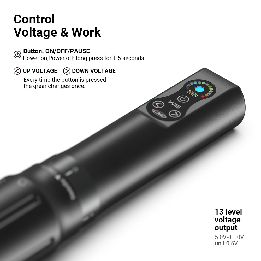 CNC Wireless Battery Rotary Tattoo Machine Pen X-WE