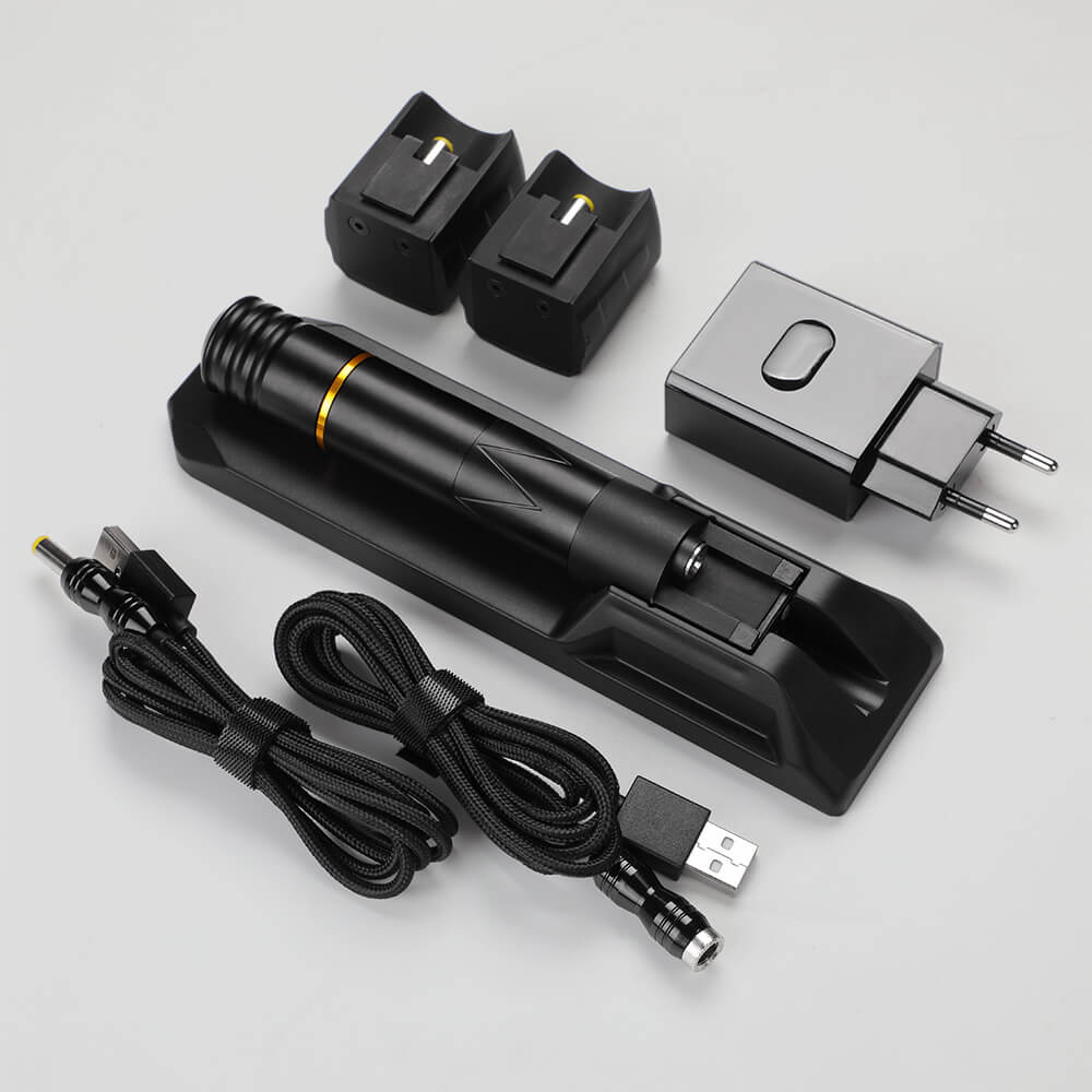 Hybrid Tattoo Pen Rotary Tattoo Machine Cheyenne Hawk Needle Cartridges EM116-US/EU - Hawink