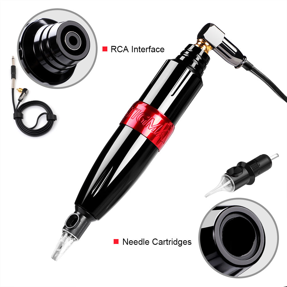 Hybrid Tattoo Pen Rotary Tattoo Machine Needle Cartridges EM122 - Hawink