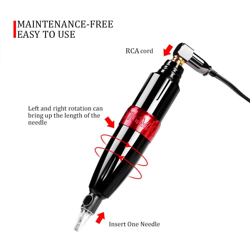 Hybrid Tattoo Pen Rotary Tattoo Machine Needle Cartridges EM122 - Hawink