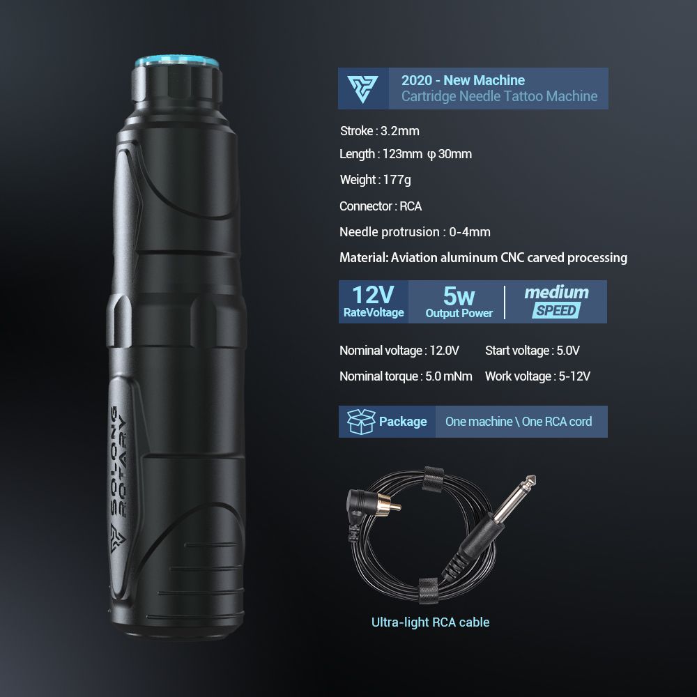Solong Tattoo Coreless Motor Rotary Tattoo Pen EM138