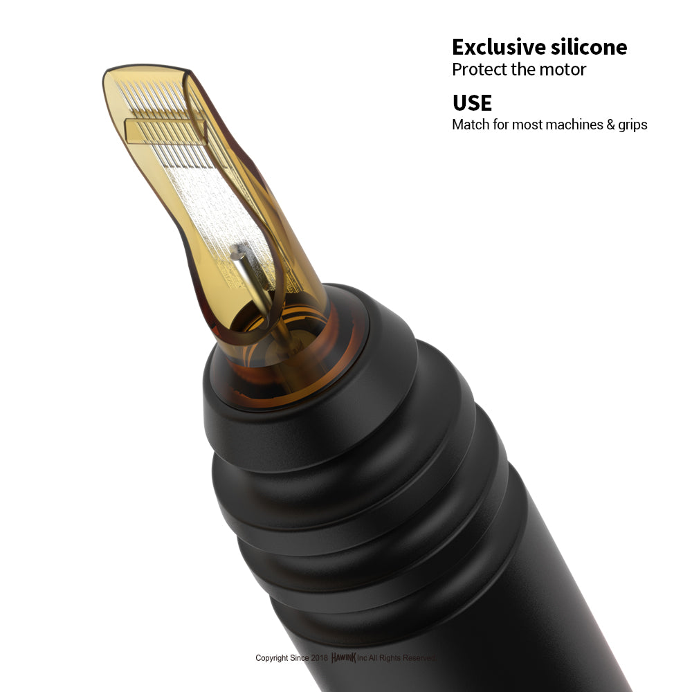 HAWINK RHEIN Revolution Cartridge Tattoo Needles Magnum Shader Close Flat 20PCS/Box