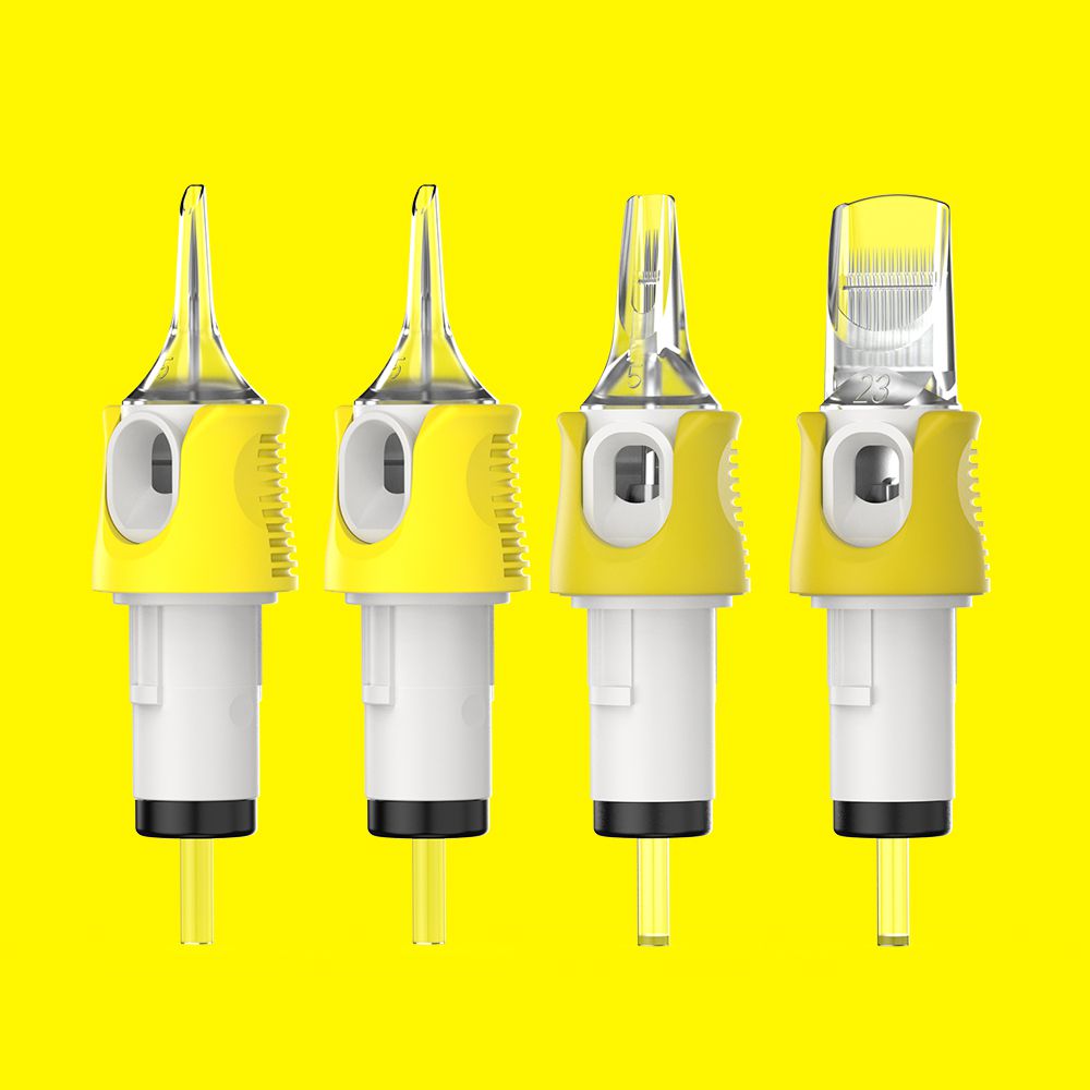 Hawink Silicone Tattoo Finger Ledge Cartridges Needles Round Liner/RL