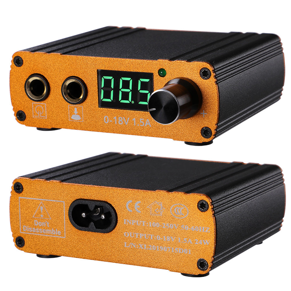 Hawink Tattoo Mini Power Supply Digital LCD Lightweight