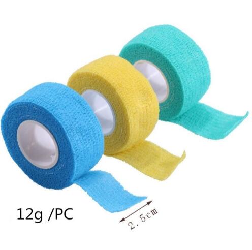 Tattoo Non Woven Tattoo Grip Bandage Professional Cohesive Elastic Bandage 12pcs/lot - Hawink