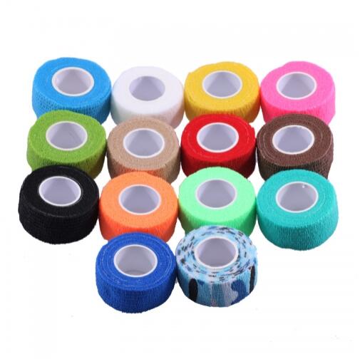 Tattoo Non Woven Tattoo Grip Bandage Professional Cohesive Elastic Bandage 12pcs/lot - Hawink