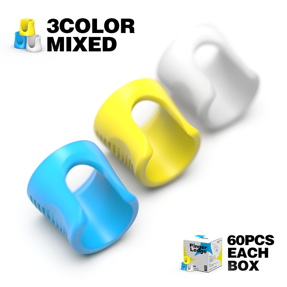 Finger Ledge Silica Gel For Tattoo Cartridge 60Pcs/Box