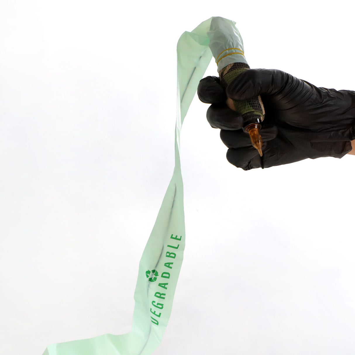 100 Pcs Disposable Degradable Tattoo Clip Cord Sleeves TC121 Tattoo -Hawink