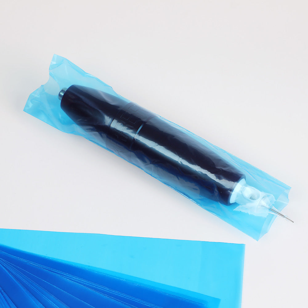 Tattoo Pen Covers Solong 100pcs black Disposable Tattoo Cartridge Pen Machine Covers Sleeves for Tattoo Machine Pen Bags Cleaning Tattoo Supplies