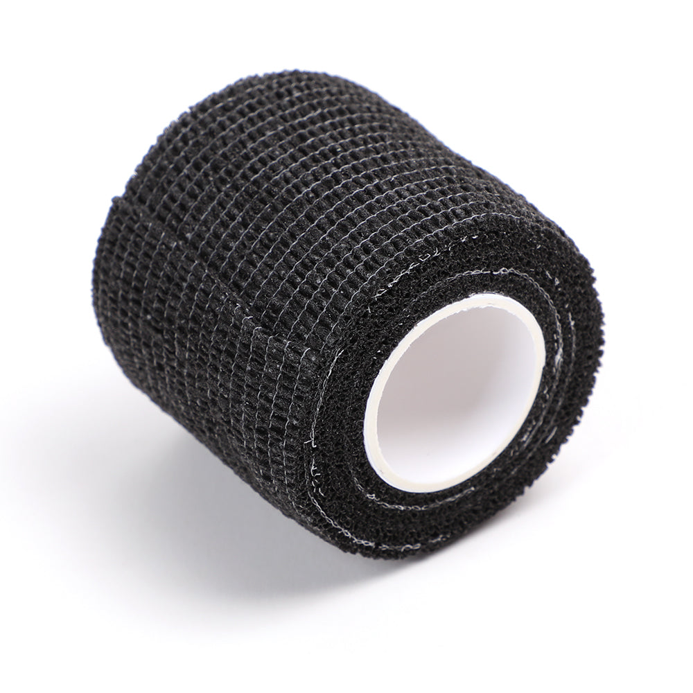 Solong Tattoo Non Woven Tattoo Grip Bandage Black Professional cohesive elastic bandage 6pcs/box