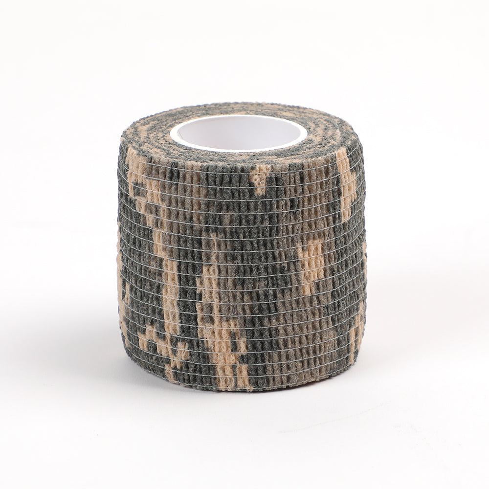 Non Woven Tattoo Grip Bandage camo color Professional cohesive elastic bandage 6pcs/box