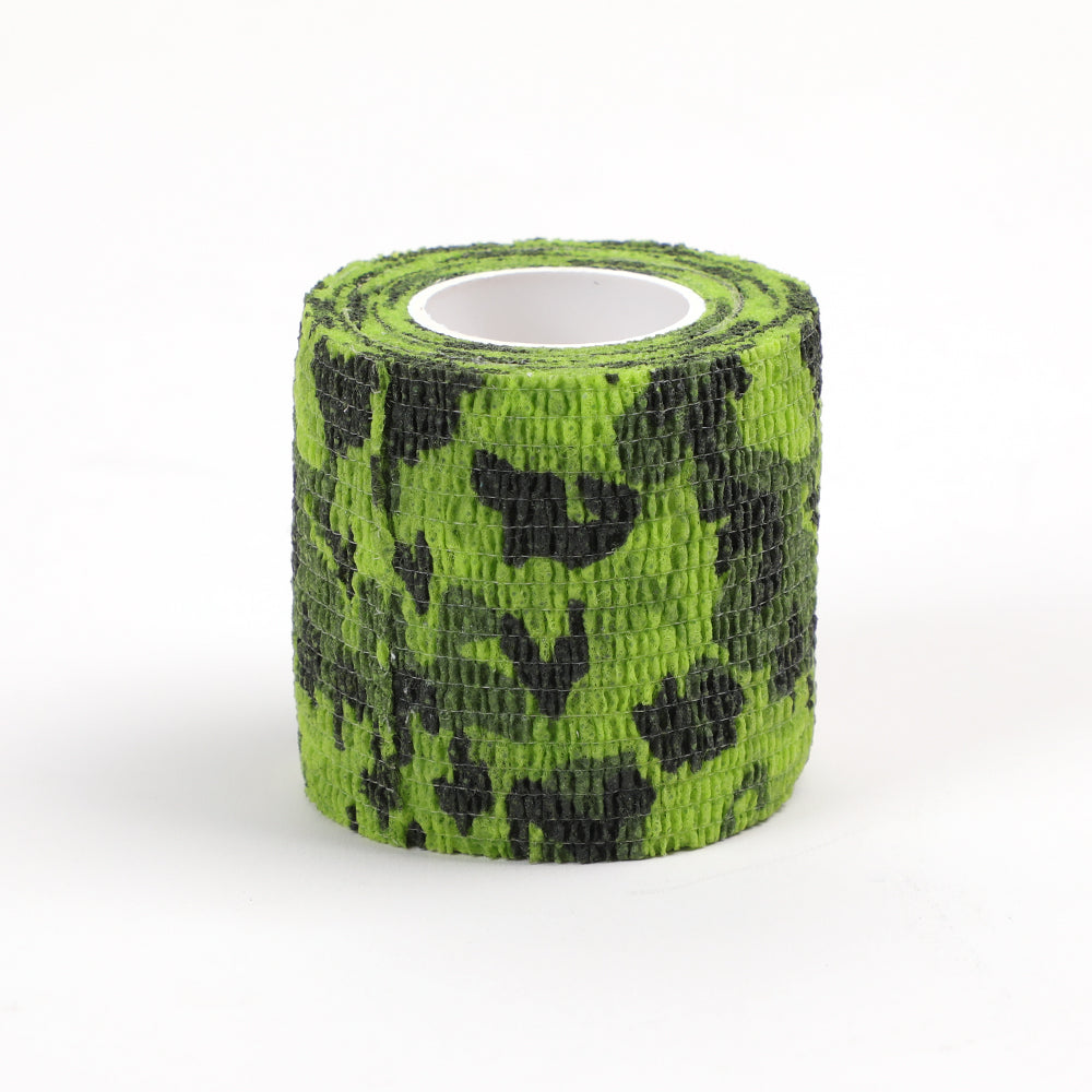 Non Woven Tattoo Grip Bandage camo color Professional cohesive elastic bandage 6pcs/box