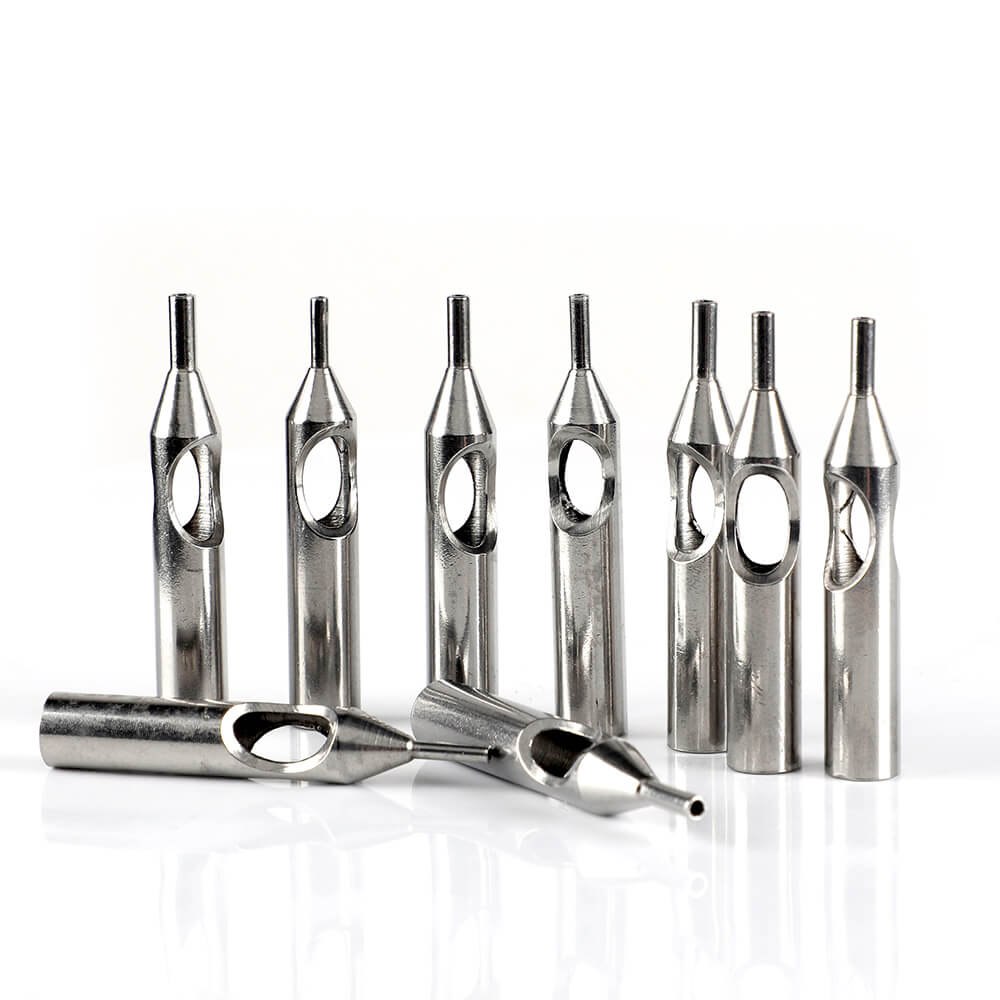 22pcs 304 Stainless Steel Tattoo Tips Set Supply Gift Kits TP601 - Hawink