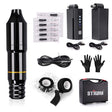 Wireless Rotary Tattoo Pen Kit Cartridge Needles