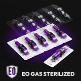 Hawink RGB Tattoo Finger Ledge Cartridges Needles Round Magnum