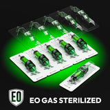 Hawink RGB Tattoo Finger Ledge Cartridges Needles Mixed Pack 50Pcs/box(Only send to US)