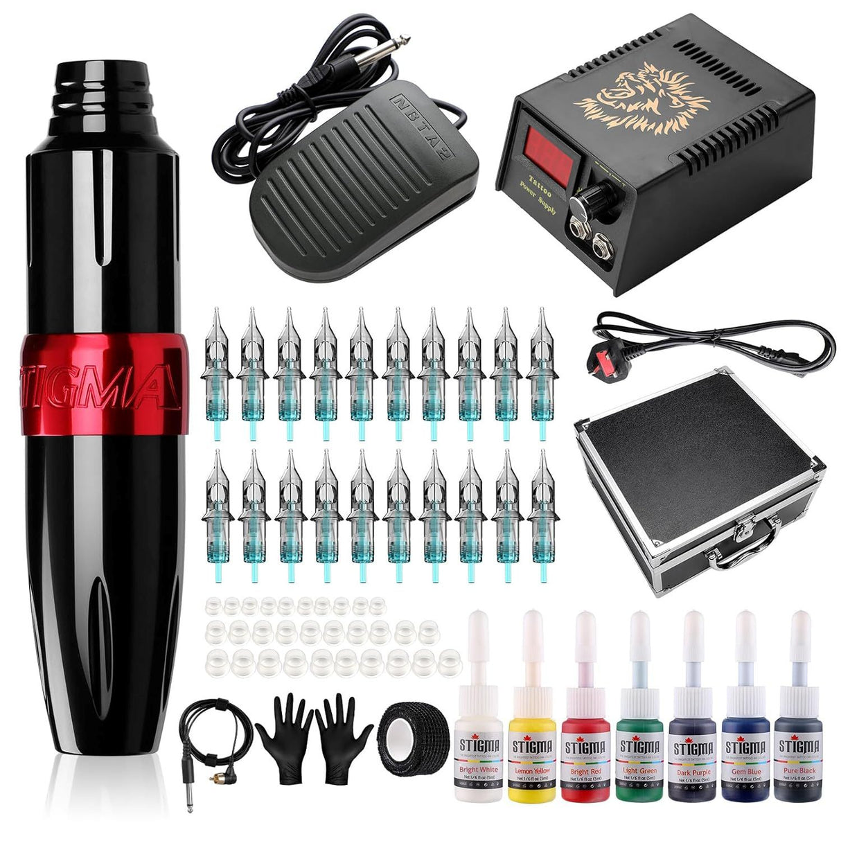 Stigma High Quality Tattoo Machine Pen Kit EM122KIT02BP142-1-EU