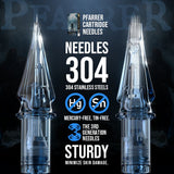 PFARRER Tattoo Needle Cartridge Round Liner #10 #12 Magnum 20Pcs