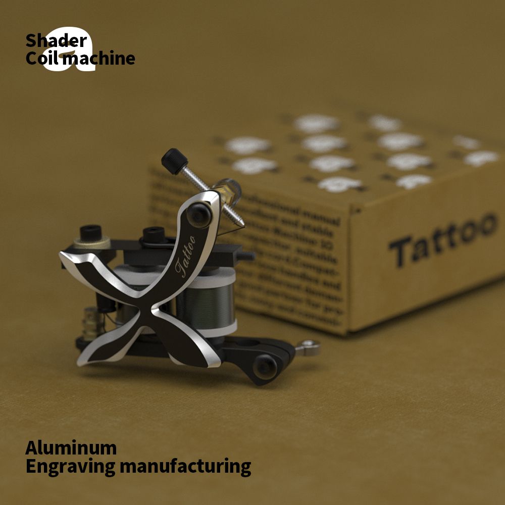 Hawink Evolution Aluminum Coil Tattoo Machine Shader M322