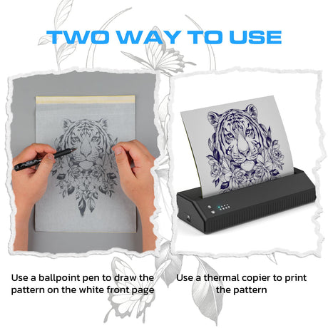 Tattoo Stencil Transfer Copier Impresora Dibujo Thermal