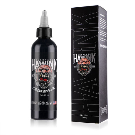 Hawink Tattoo Ink Concentrated Black 4oz